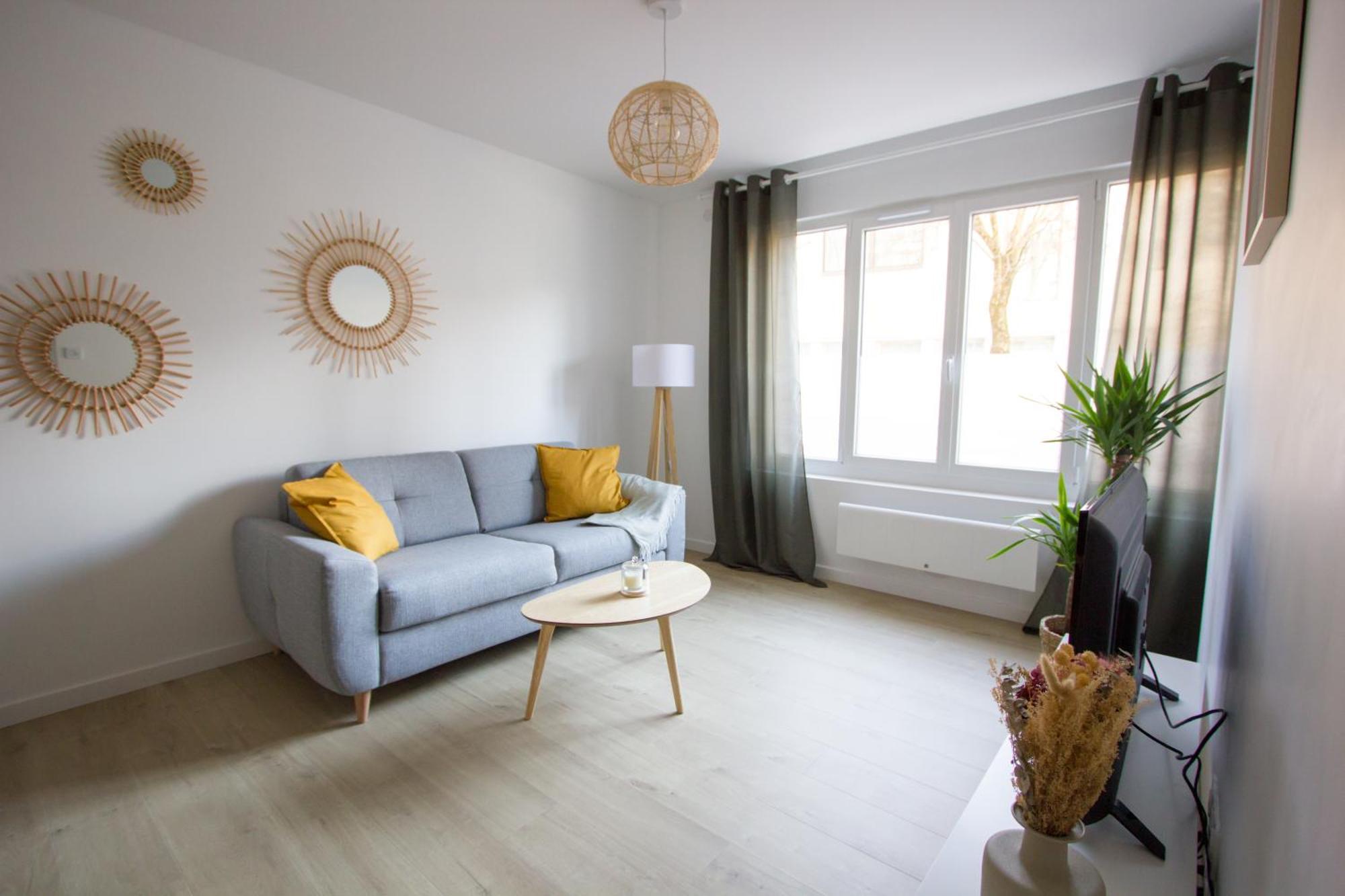 L'Olivier - Appartement Moderne Et Chaleureux - Tram Et Parc Grenoble Exterior foto